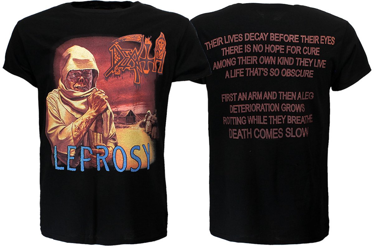 Death Leprosy T-Shirt - Officiële Merchandise - M