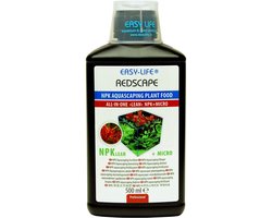 Easy-Life Redscape 500 ml aquascaping plantenvoeding met lean NPK (nitraat, fosfaat, kalium) en sporenelementen