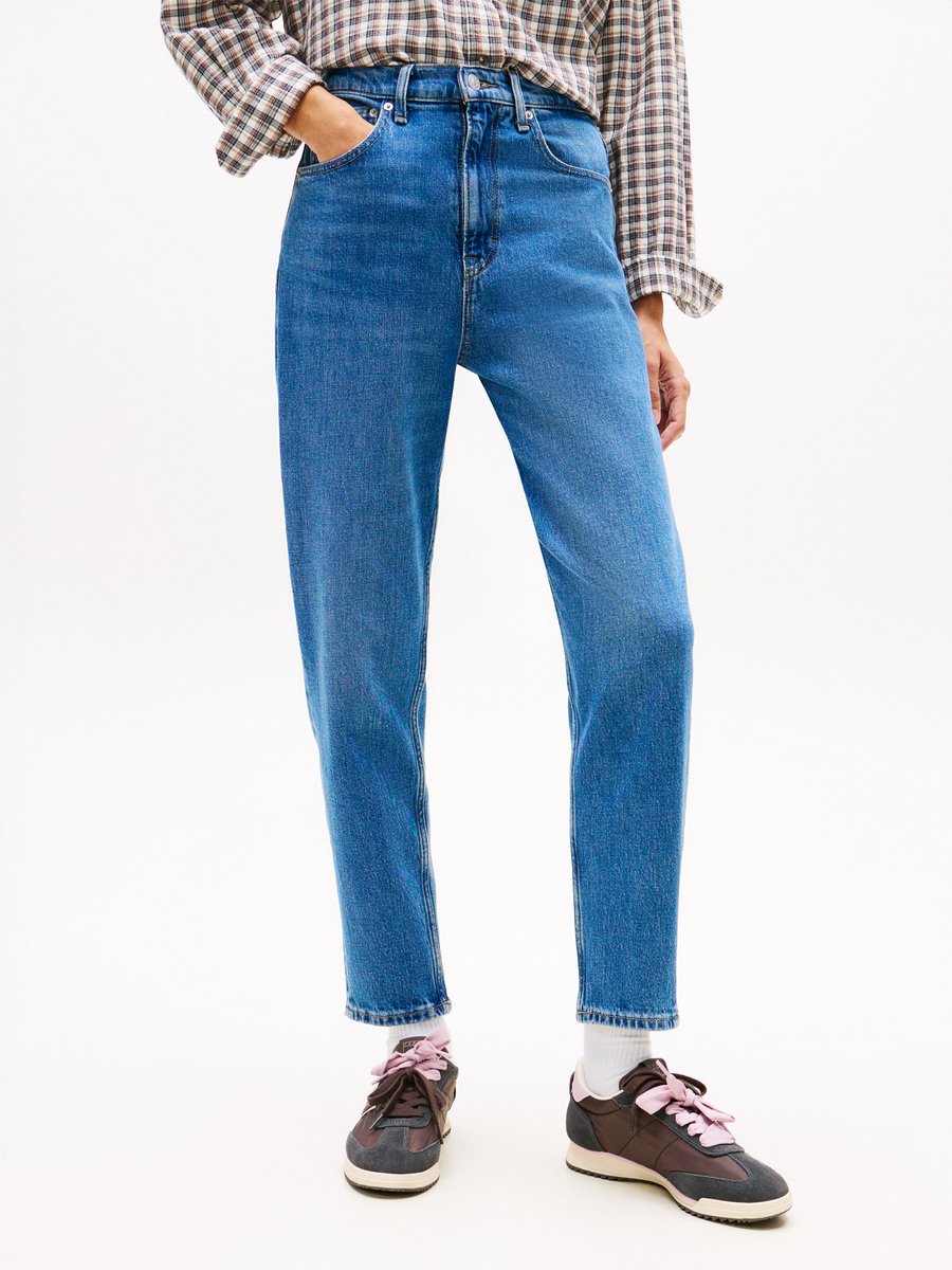 Tommy Jeans MOM JEAN UH TPR CH01 Jeans Blauw