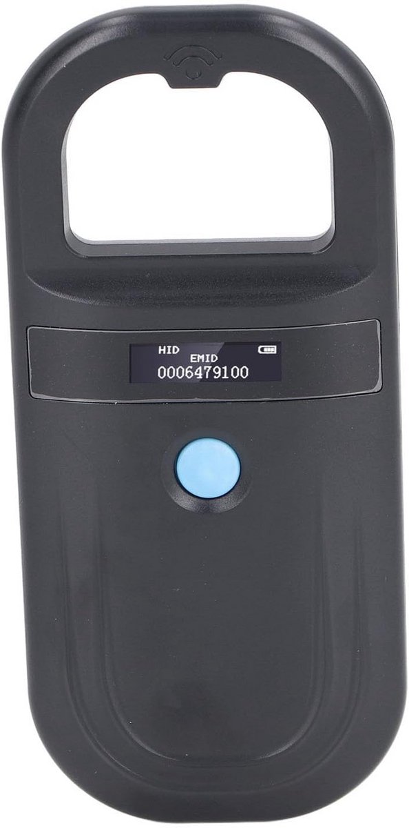 Handheld Pet Microchip Scanner - Dier-ID Reader met OLED Display en USB Opladen