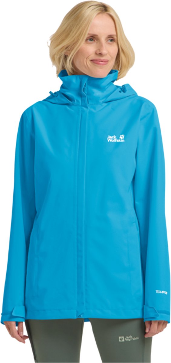 Jack Wolfskin Trailtime 2L Jacket Women - Outdoorjas - Dames - Empire Blue - Maat L