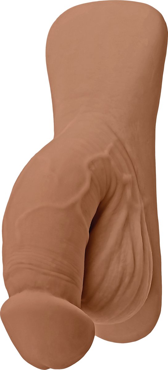 Evolved Gender X 4 inch Packer, Mocca - beige