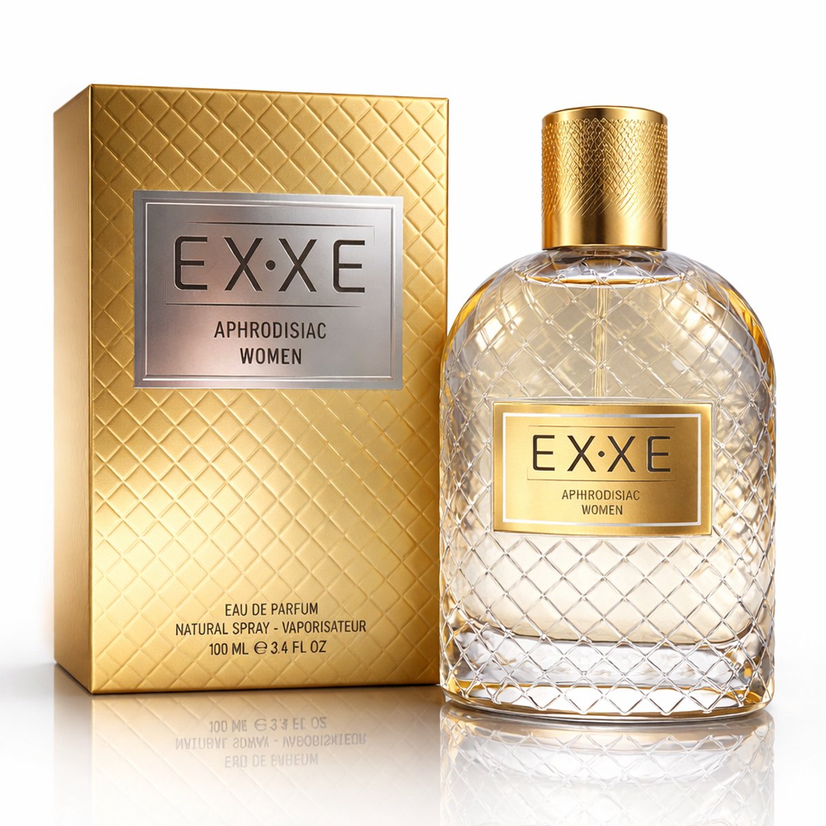 EXXE Aphrodisiac Women Eau de Parfum 100 ml – Verleidelijke Bloemige Damesgeur – Langdurige Parfum