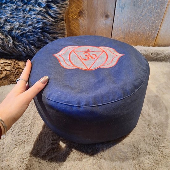 YogaStyles meditatiekussen Ajna 6de chakra - donkerblauw van YogaStyles — afbeelding 4