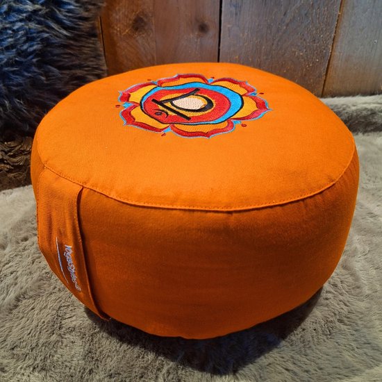 YogaStyles Meditatiekussen Oranje 2de Chakra van YogaStyles — afbeelding 5