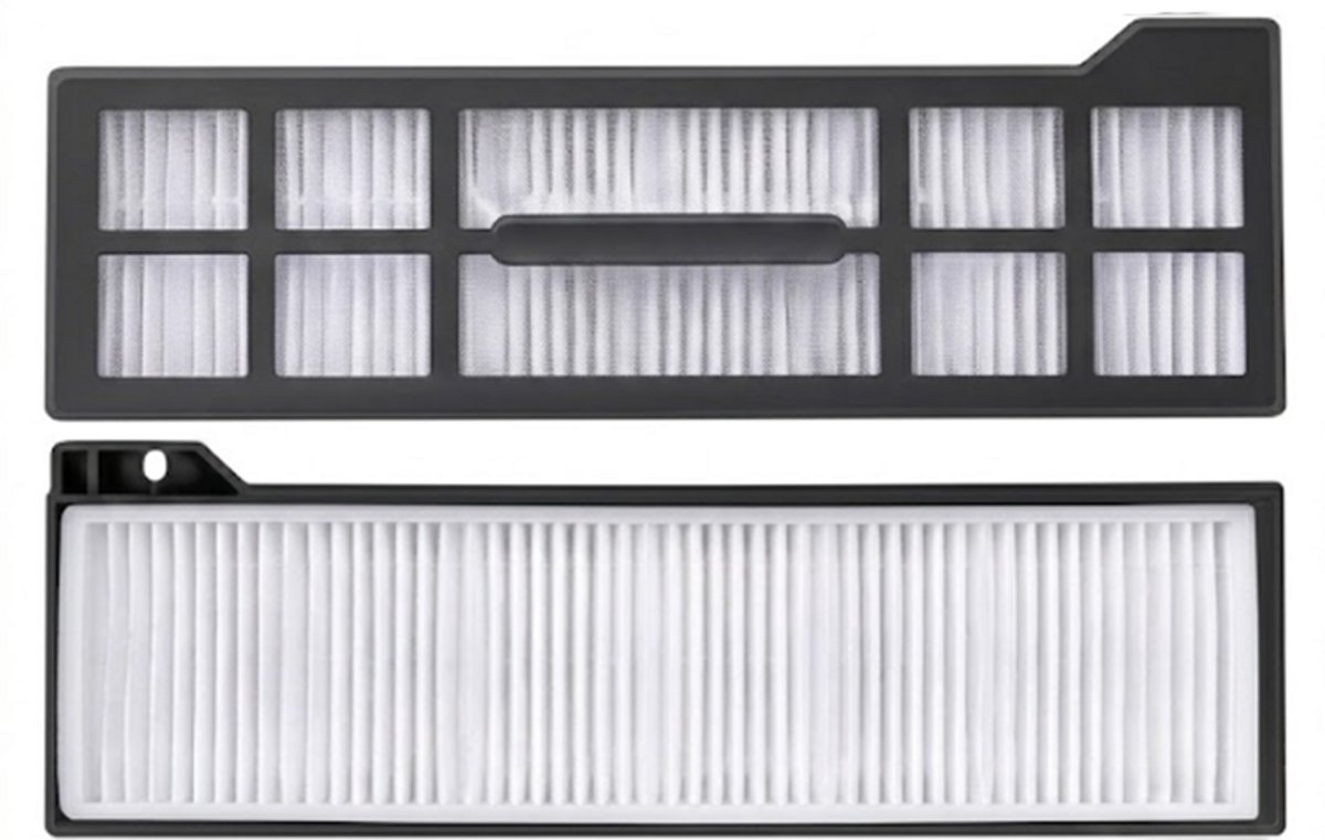 2 Hepa-filters Vervangende Accessoires voor Eufy X10 Pro Omni Robotstofzuiger.