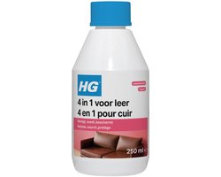 HG 4 in 1 voor leer - 250ml - beschermt, voedt en reinigt