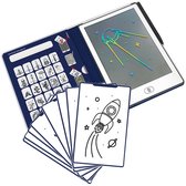 KIDYWOLF - KIDYDRAW MINI Tekentablet Voor Kinderen - Galaxy thema - Educatief - 4+ jaar