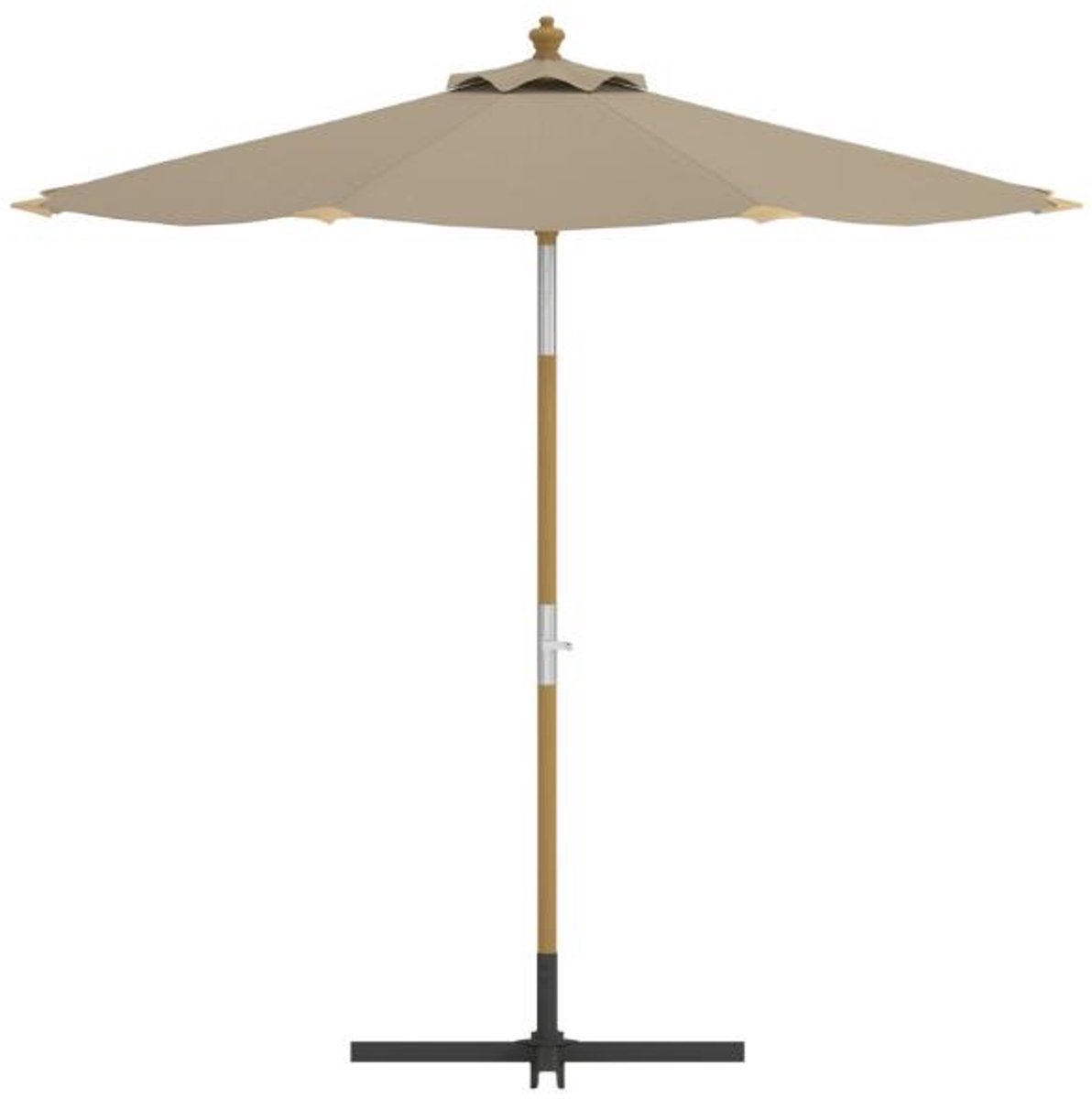 Cerox parasol Ø270cm beige.