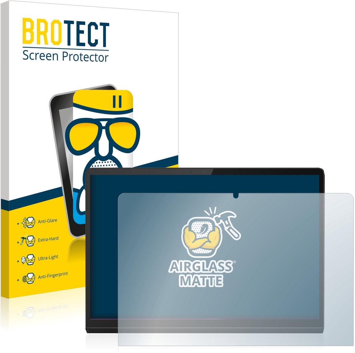 BROTECT - Screenprotector voor Lenovo Yoga Tab 11 - Folie Beschermfolie Beschermglas matte