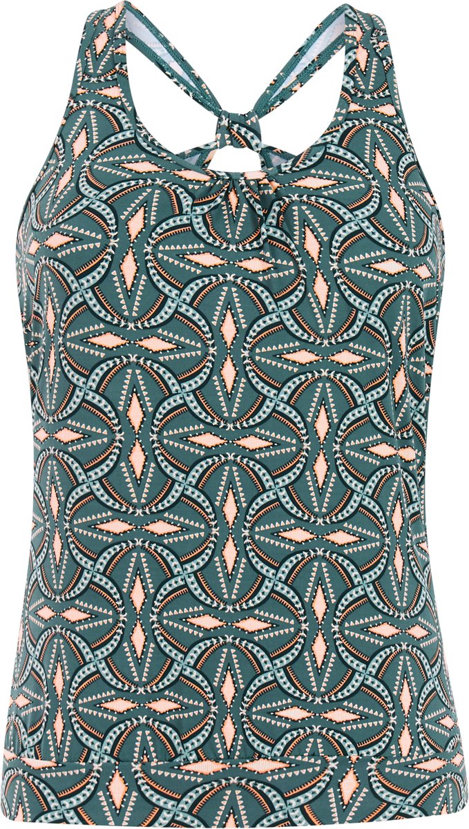 Protest MIXZester Tankini top Dames Normale pasvorm Uitneembare vulling Groen