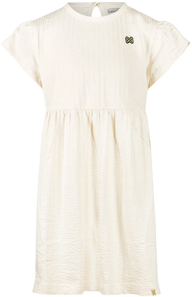 Koko Noko Meisjes Jurk - Off white