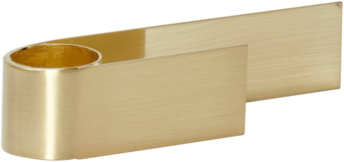 Hübsch kandelaar Roll Brass