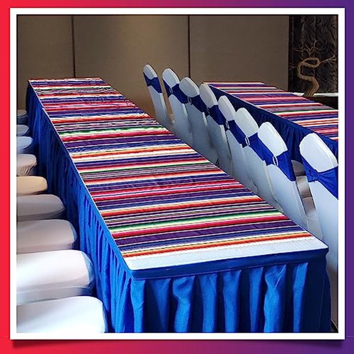 Mexicaans tafelkleed voor bruiloften en decoraties - Katoen, 150x200cm