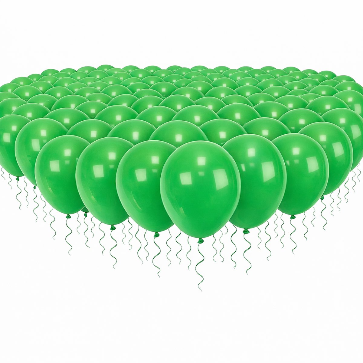 Groene Ballonnen 100 Stuks – 12 Inch Latex – Geschikt voor Helium & Lucht – Feestdecoratie