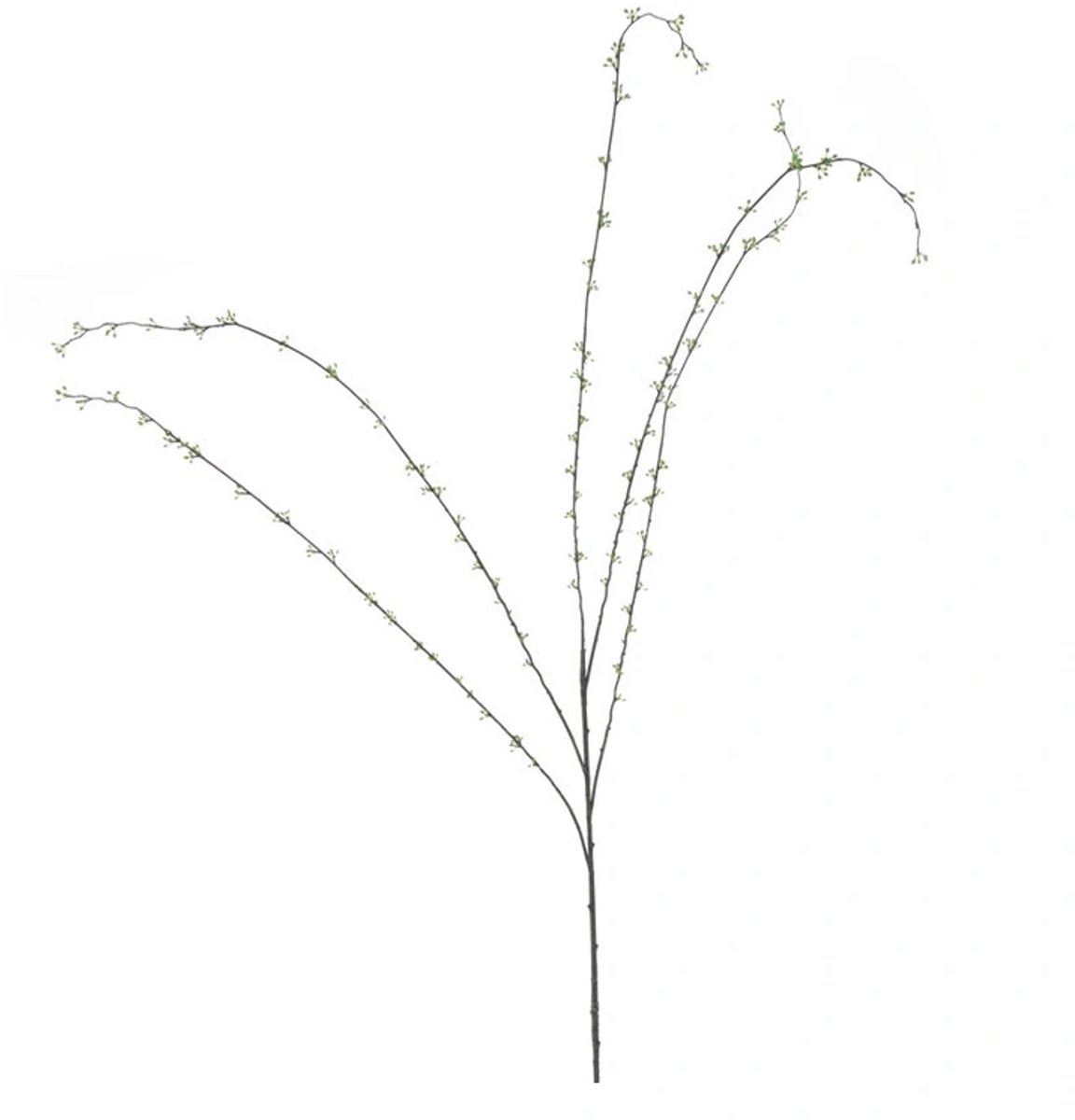 Kunsttak Spring Seeded Groen - 170 cm