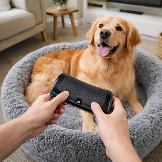 Furease - Fur Ease Borstel Hond - Elvori Hondenborstel - Pura Vacht Borstel - Hair Removal - Vacht Wonderborstel - Kattenborstel Stoom – Kattenhaar Verwijderaar – Kattenkam – Hondenborstel – Dierenborstel – Ontklitborstel – Vachtverzorging