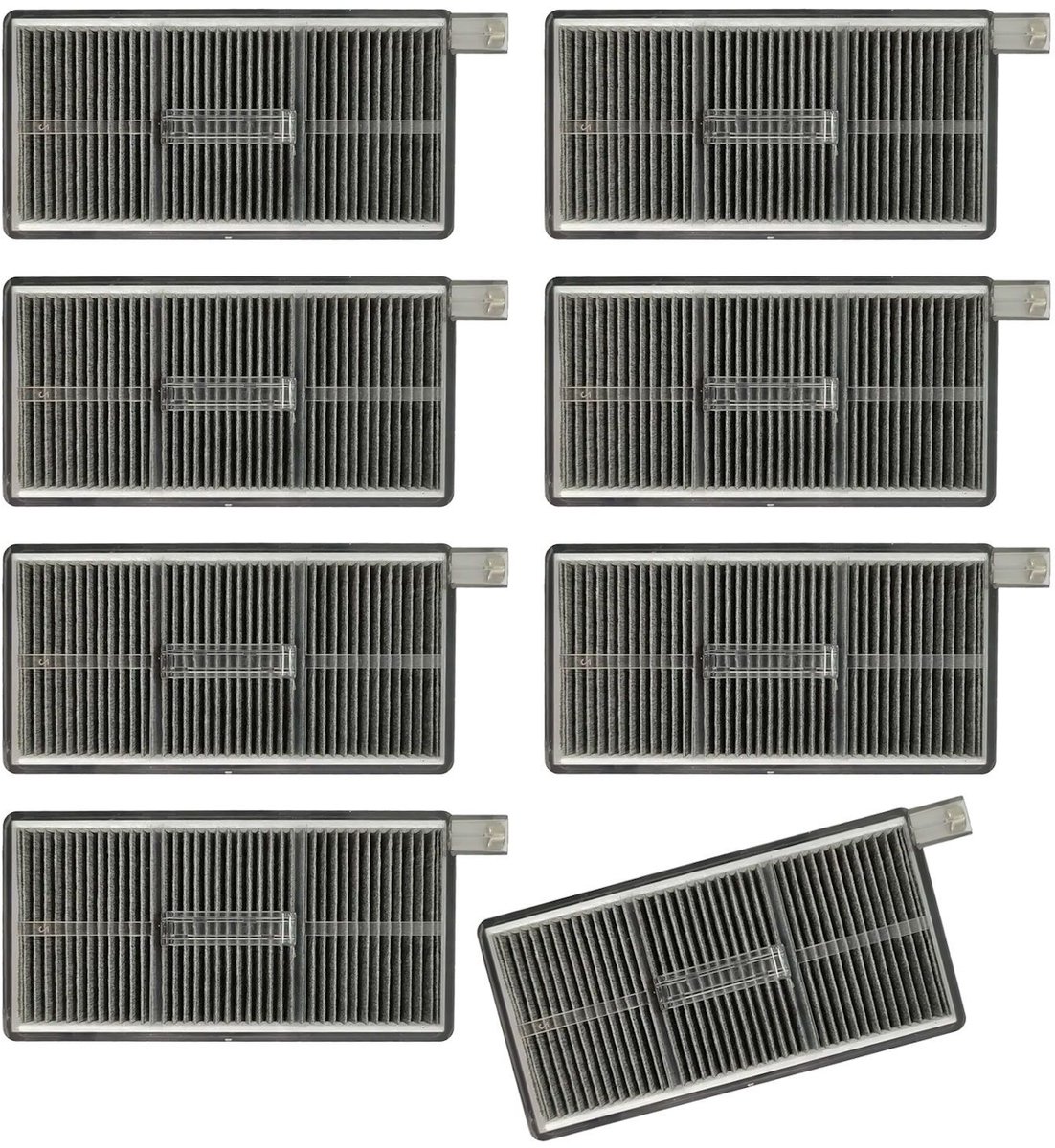 Dreame Aqua10 Roller en Aqua10 Track Filterset (8 Stuks, Plus.Parts® alternatief voor 20010100001863)