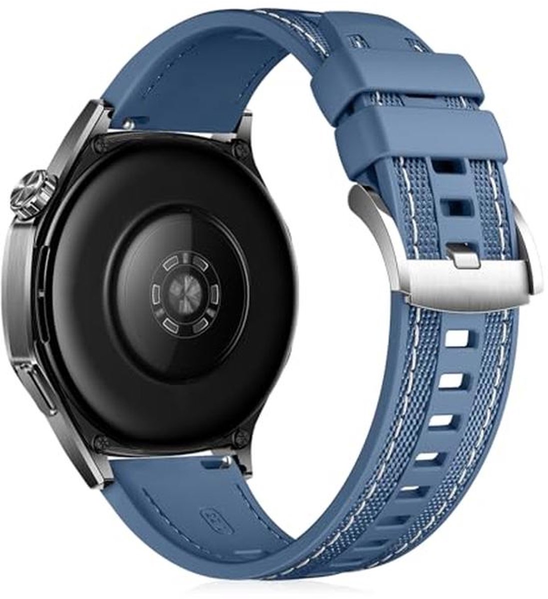 Siliconen Sport Armband voor Smartwatches - Compatibel met Diverse Modellen tot 46 mm