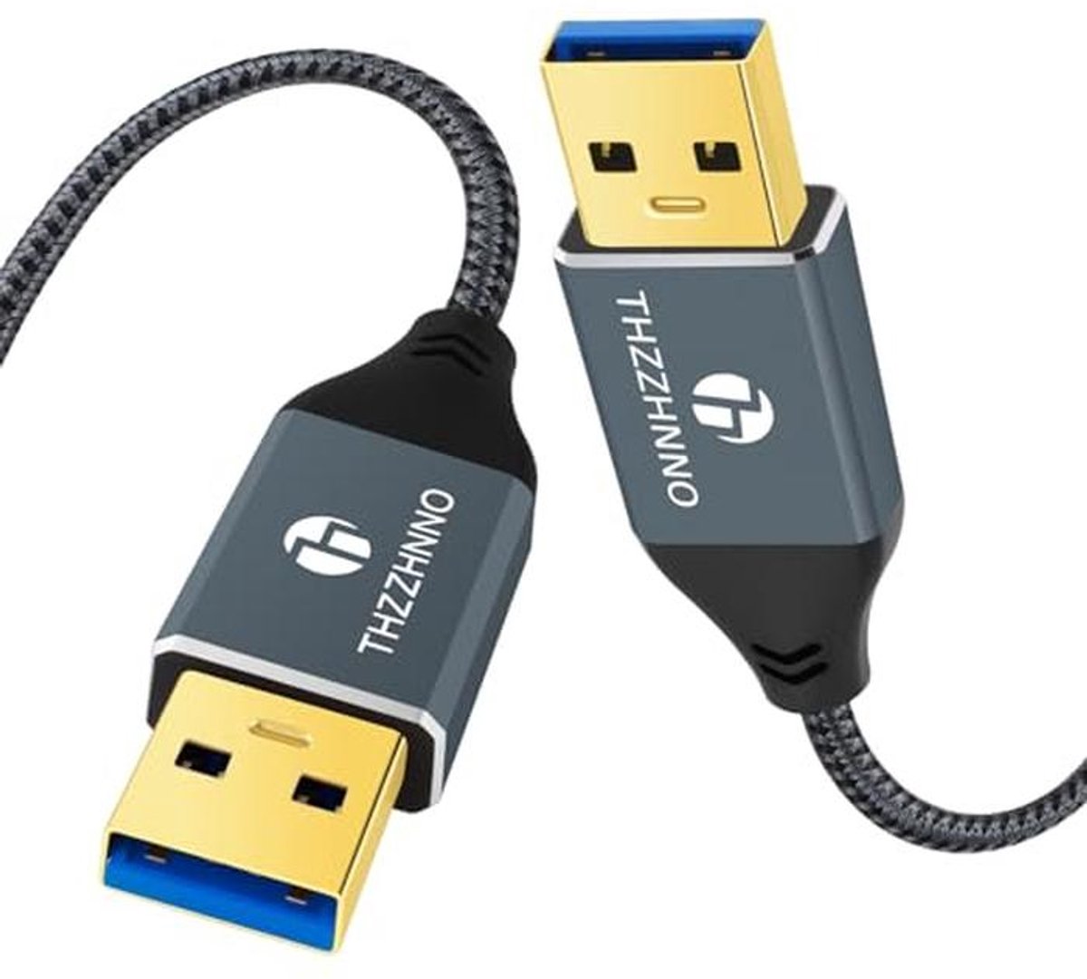 USB 3.0 A Male Kabel 0.5M - Ultra-Snelle Gegevensoverdracht tot 5Gbps