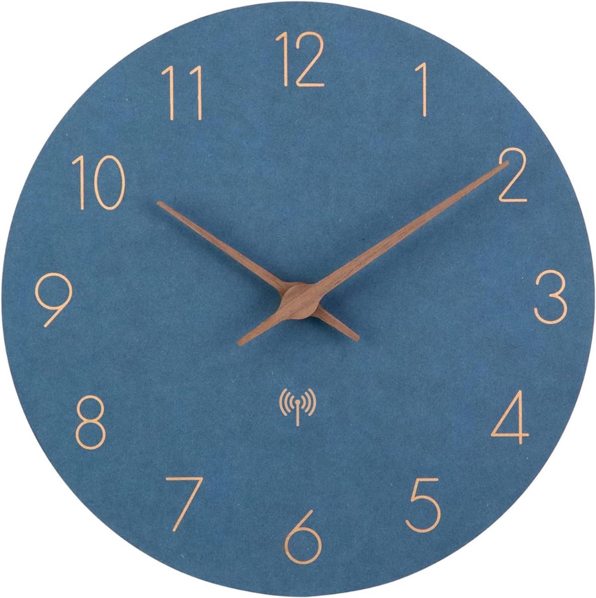 Klok - Wandklok Modern - Klokken - Industrieel - Blauw