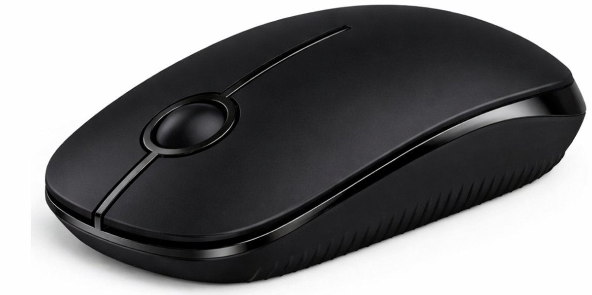 Sounix Draadloze Muis - DPI 1600 - 2.4G Draadloos - Stil - Zwart