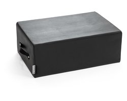 Mewave® Pilates Box – Zwart – Accessoire voor Mewave & Klapbouwer Pilates Reformer – Extra Comfort & Trainingsvariatie