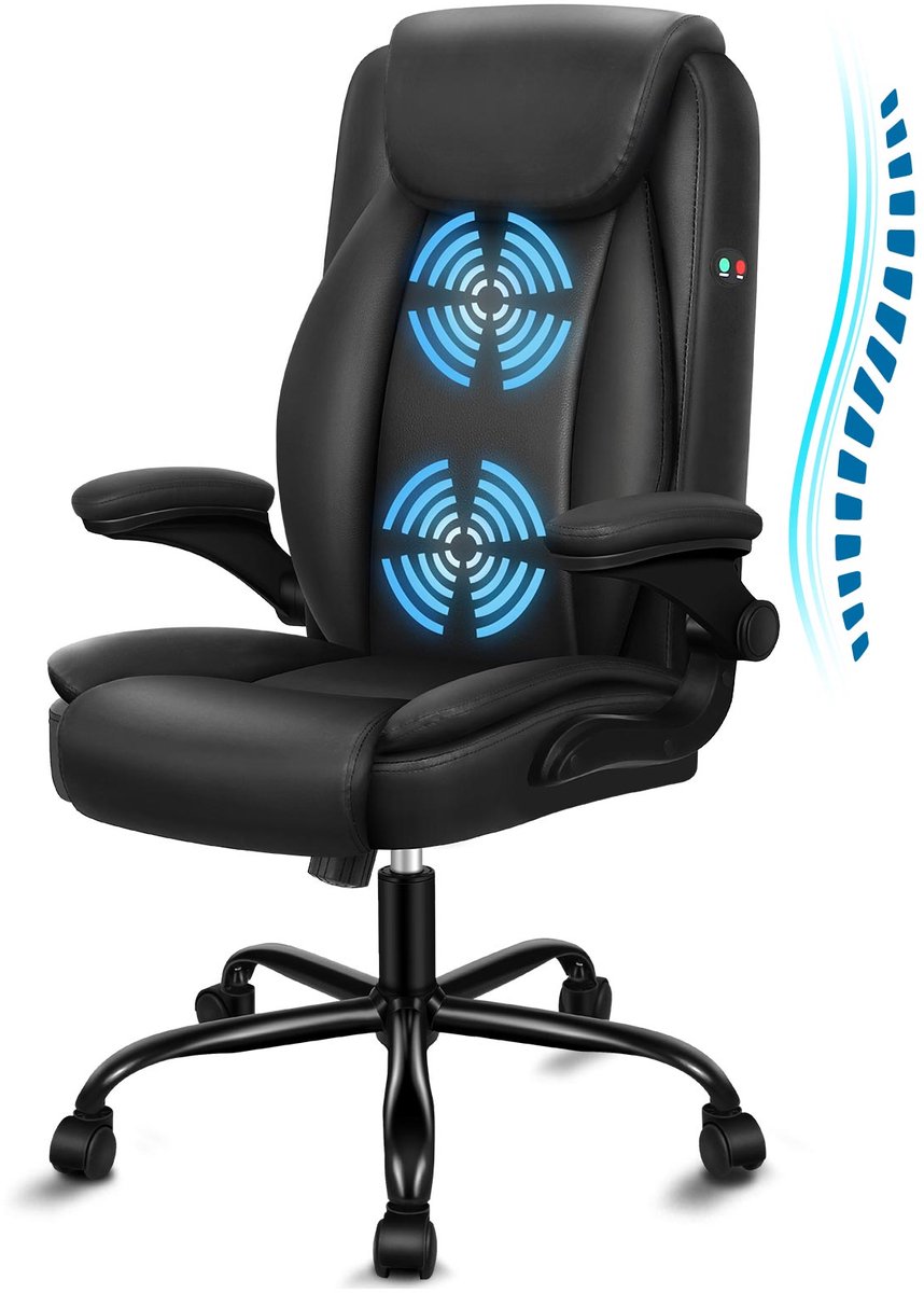 Ergonomische bureaustoel, kantoordraaistoel, directiestoel