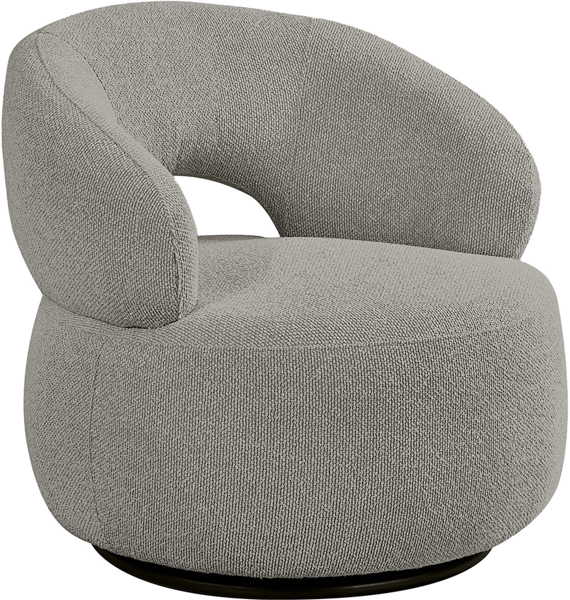 LABEL51 Nusenna Fauteuil - Bruin - Royal Stof - One Size
