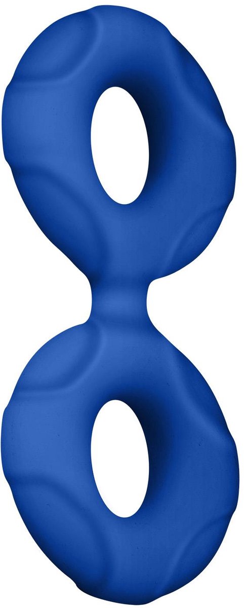 Forto F-81 dubbel Ring 44mm Penisring - Blauw