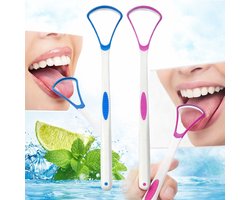 Gladde Tongschraper I Siliconen Tongschraper I Tongreiniger I Hygiënische Tongreinigers I Tongverzorging I Houdt Je Adme Fris!