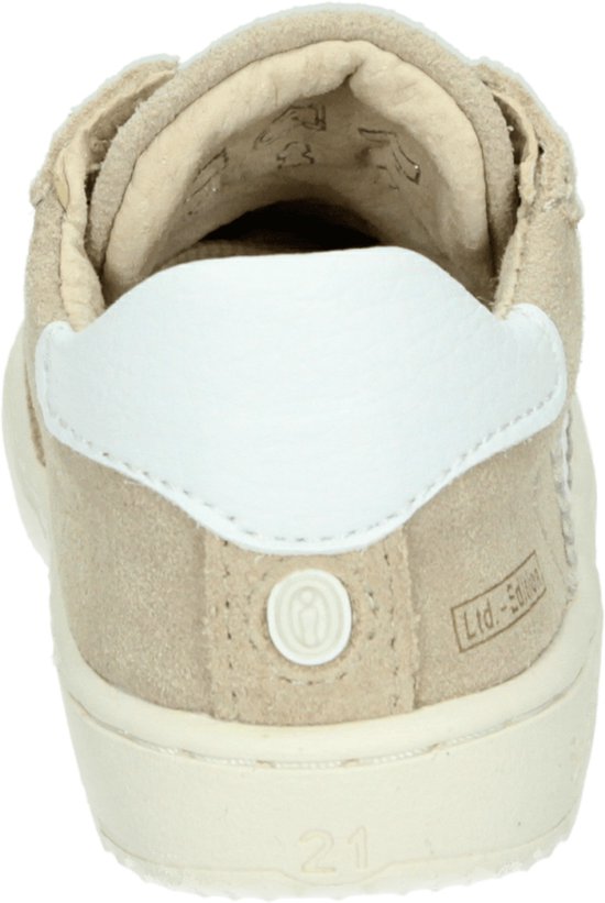Shoesme Bn25s002 Baskets pour femmes - Baskets en cuir - Unisexe - Beige - Taille 22
