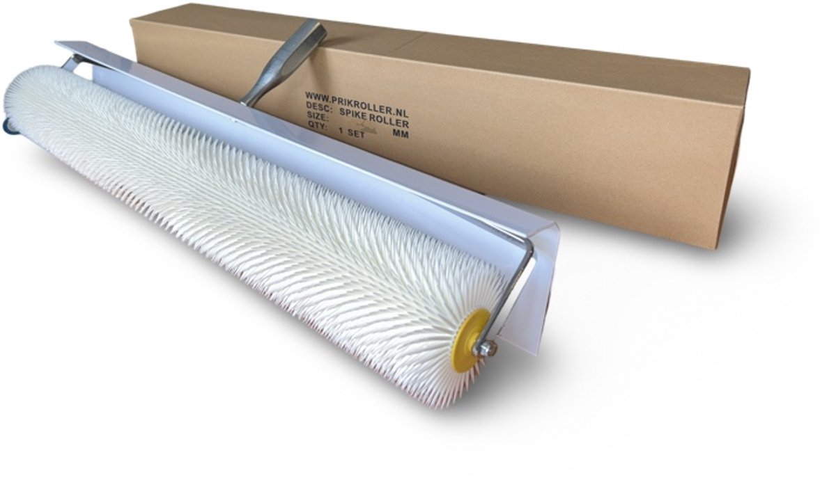 Prikroller - Ontluchtingsroller - 75cm - 31mm - met spatkap