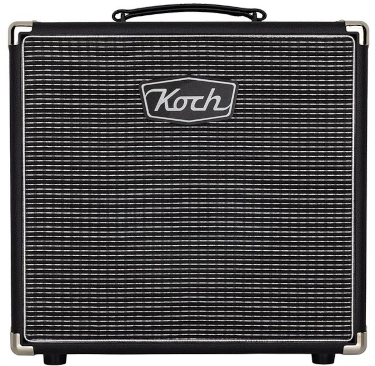 Koch D6/C110BS Durango 6 – 6W 1x10 Buizen Gitaarcombo in Zwart met Zilver Speakerdoek