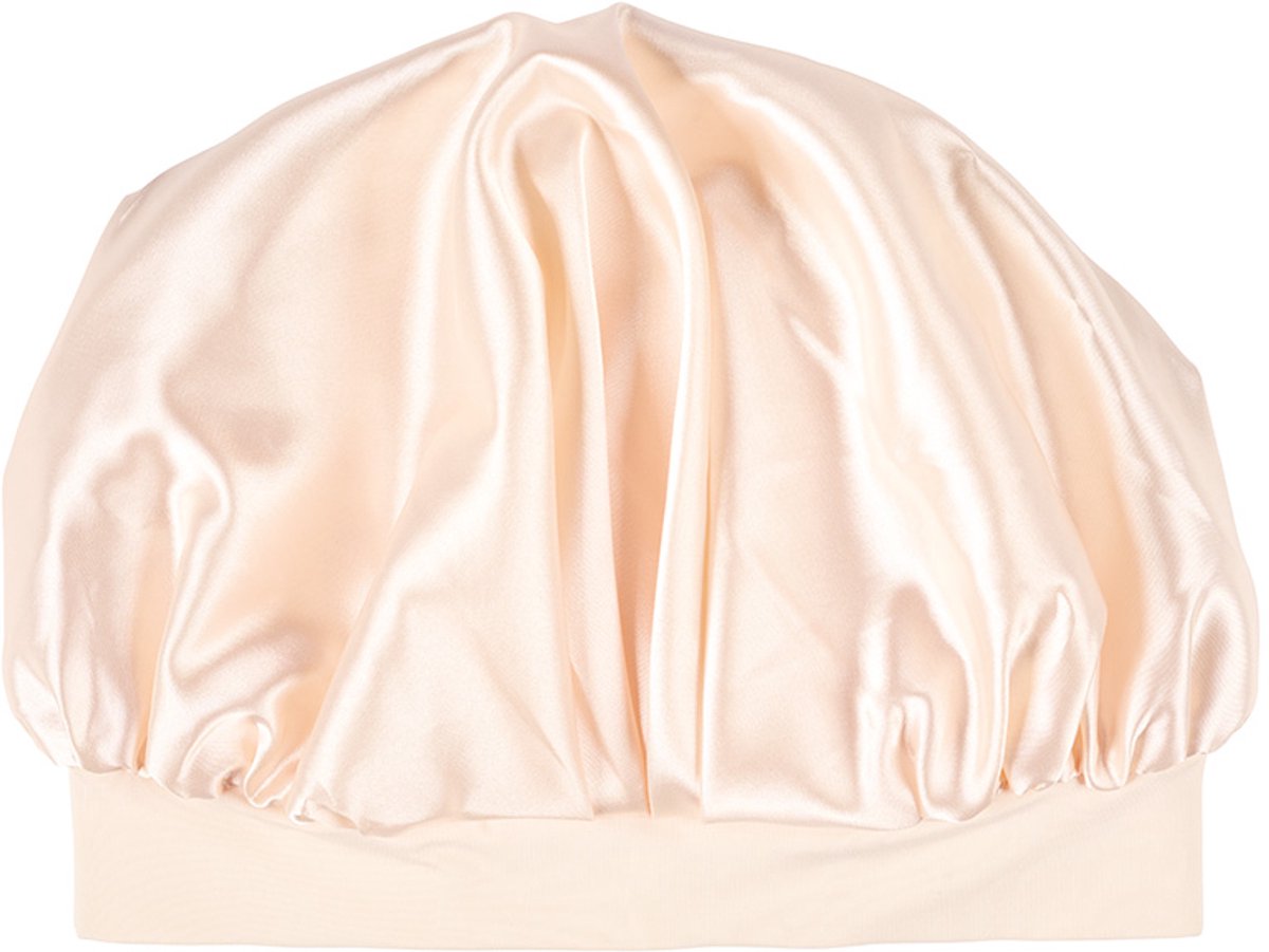 Beauty Pillow® Satin Bonnet - Champagne (verstelbaar)