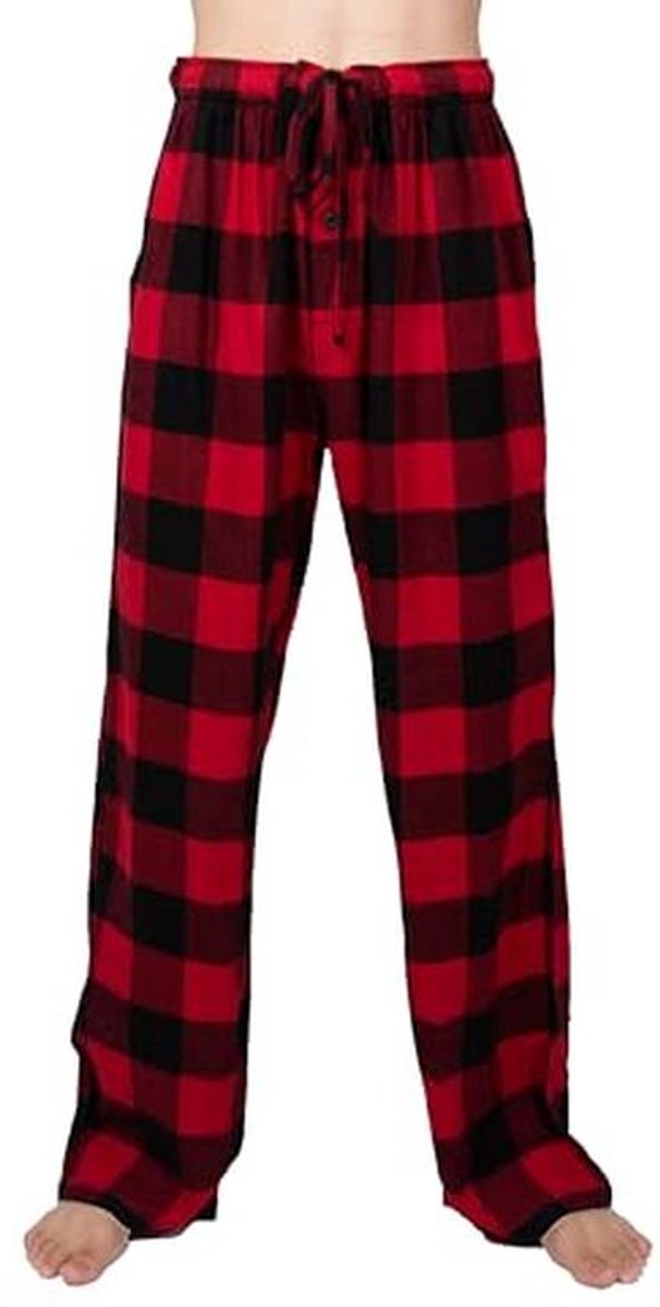Comfortabele Heren Pyjama Onderstukken van 100% Katoen met Zakken