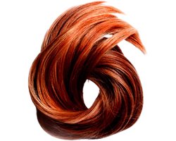 Biologische haar kleuring - henna poeder - kruiden - INTENSE KOPER 4.4 - natuurlijke verf - handschoenen en muts