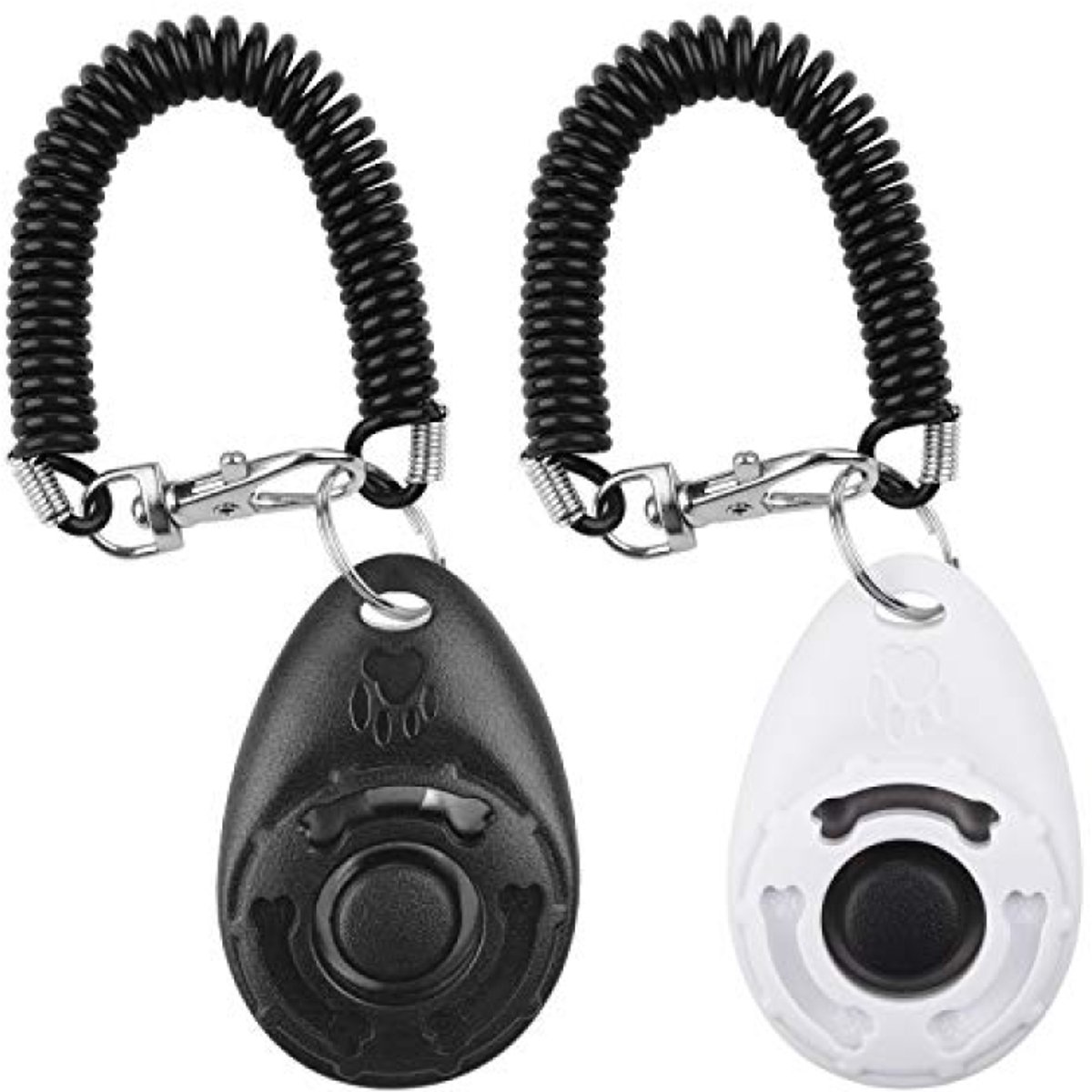 Trainingsclicker voor huisdieren - 2 stuks met polsband - Duidelijk geluid - Ergonomisch ontwerp