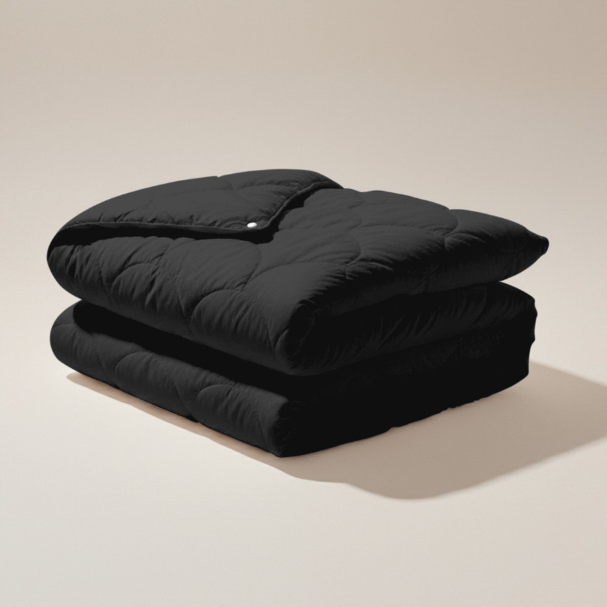 Dekbed-Discounter - Zydante 4-Seizoenen Dekbed Zonder Overtrek 140 x 200 cm - Wasbaar dekbed - Wasbaar op 40 graden - Anti-allergisch - Zwart