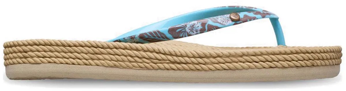 Roxy South Beach Iii Slippers Vrouw Blauw