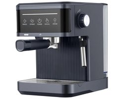 LUMÈ STORE Espressomachine – Koffiezetapparaat – Cappuccino Machine – Latte – Melkopschuimer – Semi Automatisch – 1,8L – Zwart