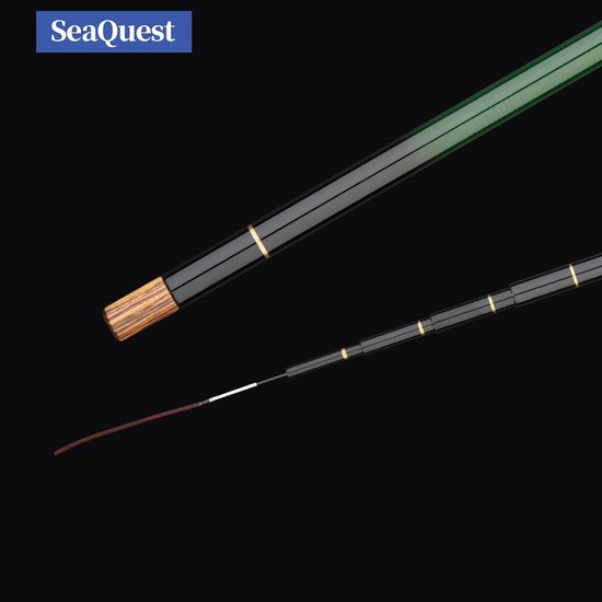 Tenkara hengel set - Vliegvishengel - Vissen in stromend water - Koolstofvezel constructie - 240cm 8ft — afbeelding 3