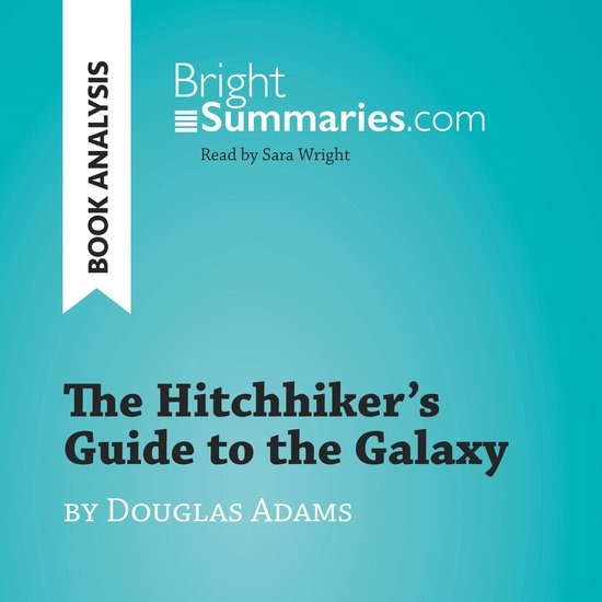 The Hitchhiker's Guide to the Galaxy by Douglas Adams (Book  ... - cover