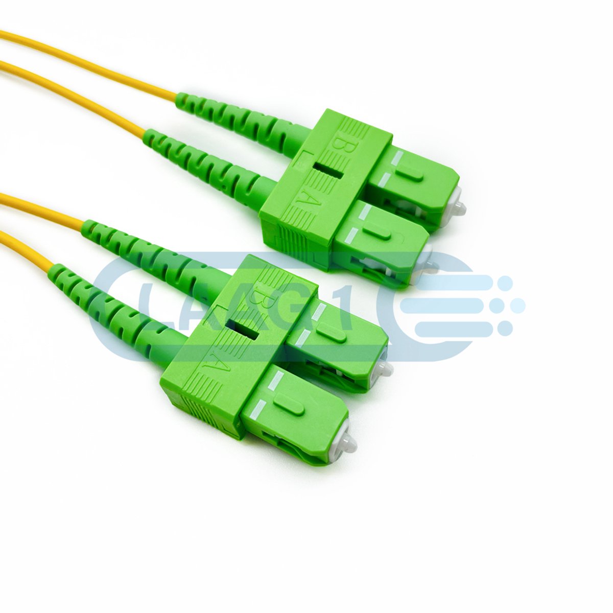Laag1 - Glasvezel Patchkabel - Duplex SC/APC naar SC/APC - 35.0m