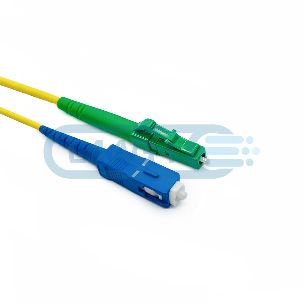 Laag1 - Glasvezel Patchkabel - Simplex LC/APC naar SC/UPC - 25.0m