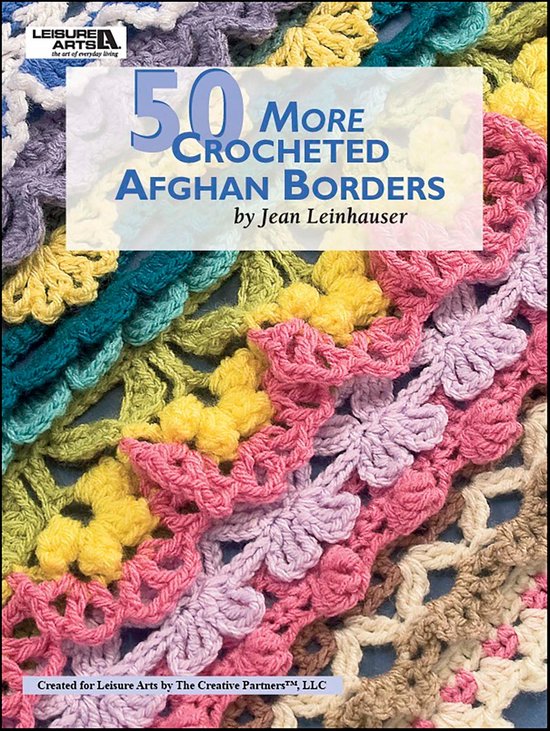 50 More Crocheted Afghan Borders - cover