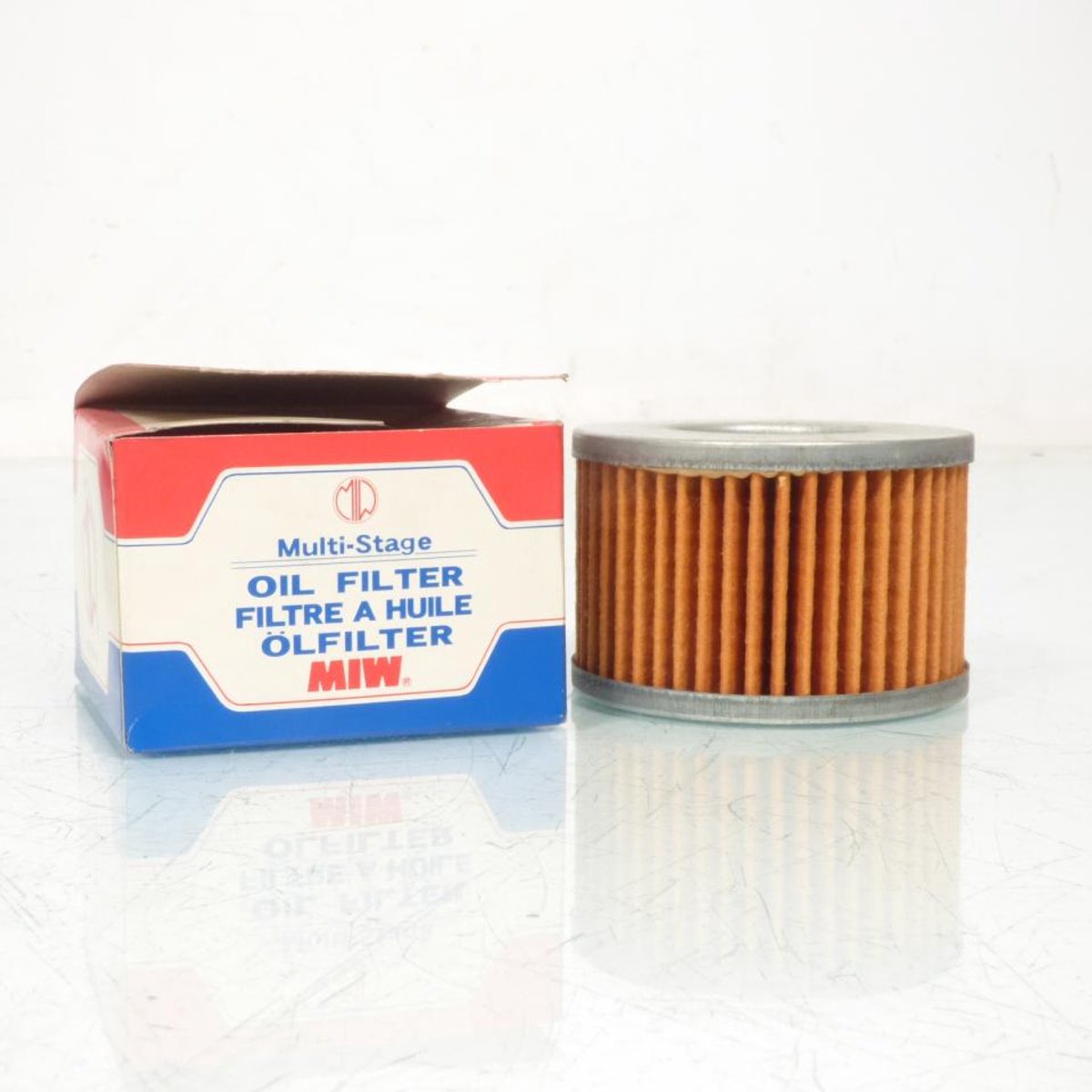 Filtre à huile Meiwa pour Moto Honda 450 Cb Dx 1989 à 1992 Neuf