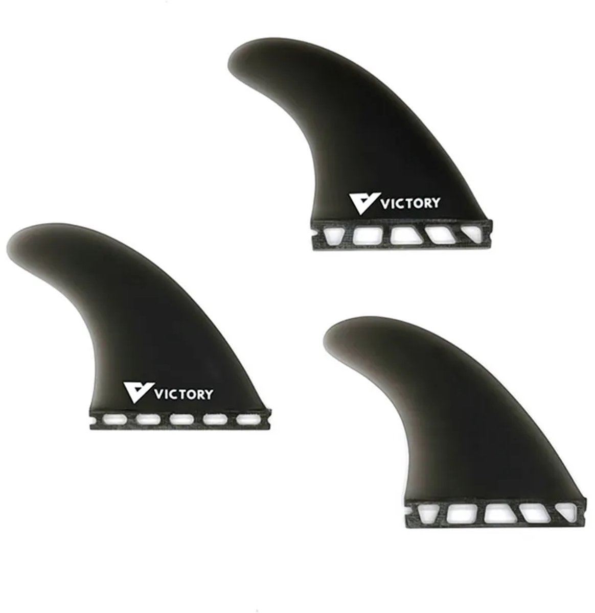 Victory Fiberglass Thruster Futures Vin Zilver