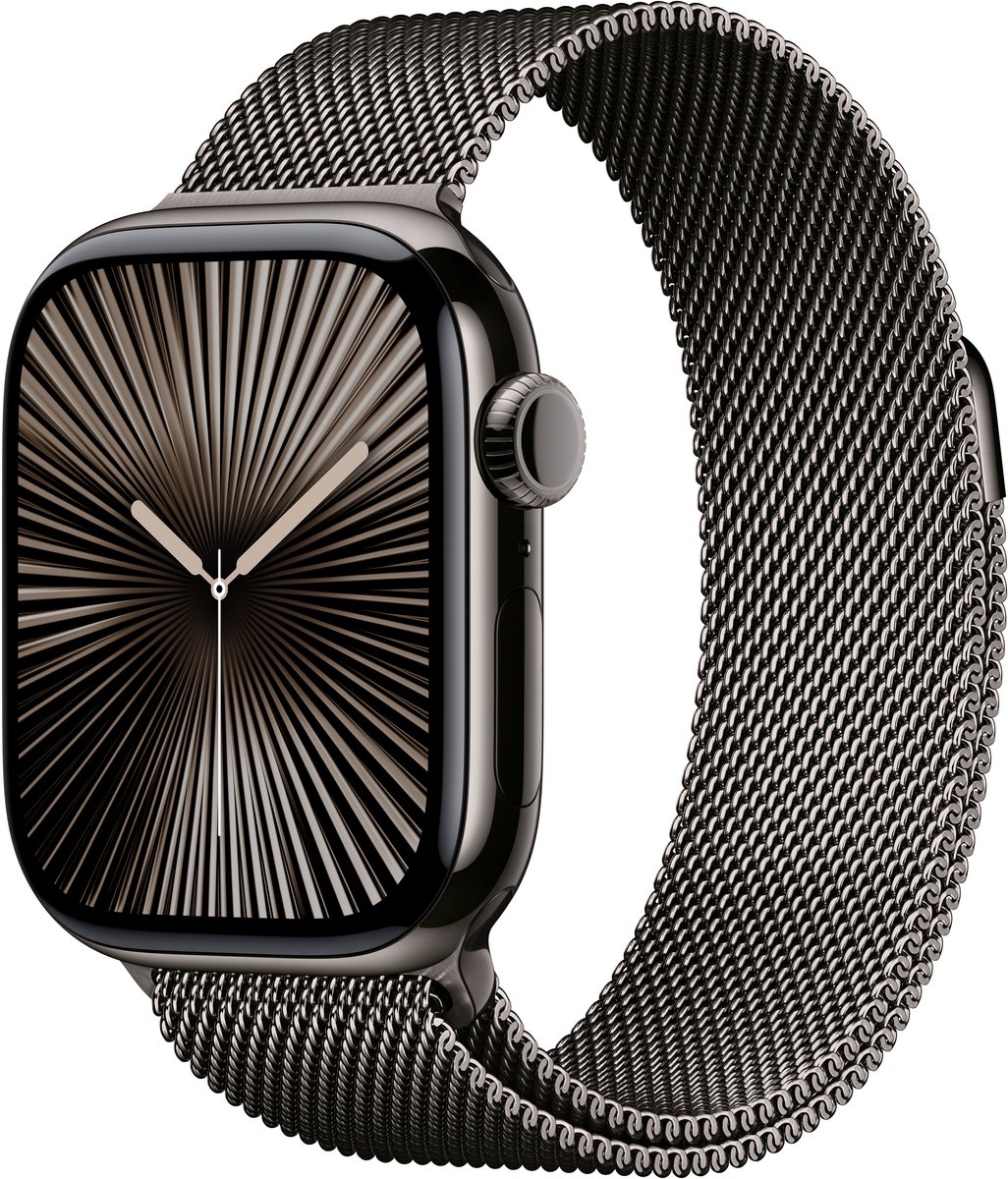 Apple Apple Watch Series 10 Gps + Cellular 42mm Milanese Loop Goud
