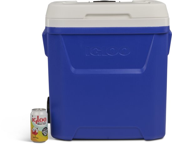 Igloo Laguna 60 Roller - Grote Koelbox op wielen - 56 Liter - Blauw van Merkloos — afbeelding 4